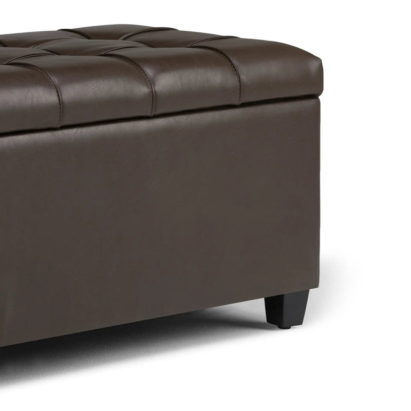 Sienna - Transitional Storage Ottoman Bench by Unique Piece Furniture