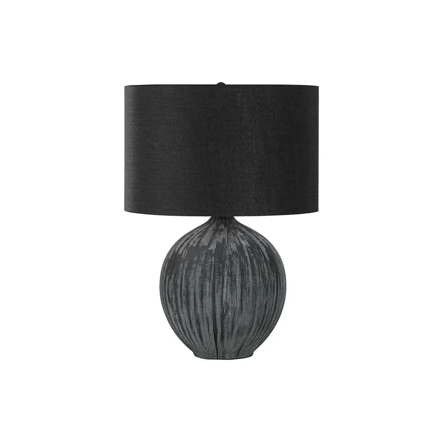 Lighting, Table Lamp, Ceramic, Contemporary - Black by Unique Piece Furniture