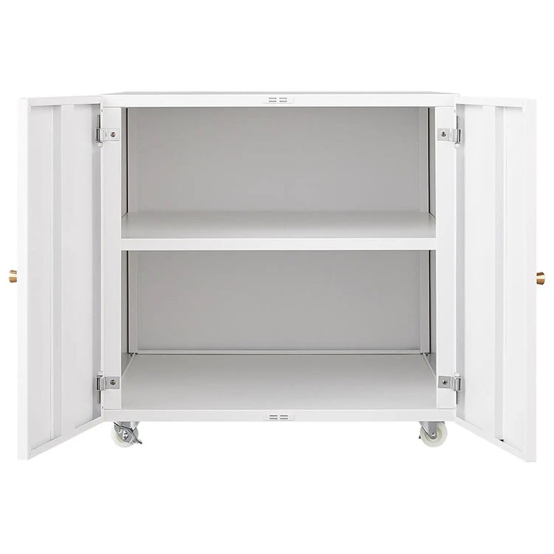 Office Furniture Copier Cabinet 2 Door Steel Copier Stand Mobile Pedestal File Printer Stand by HouseOfZazla