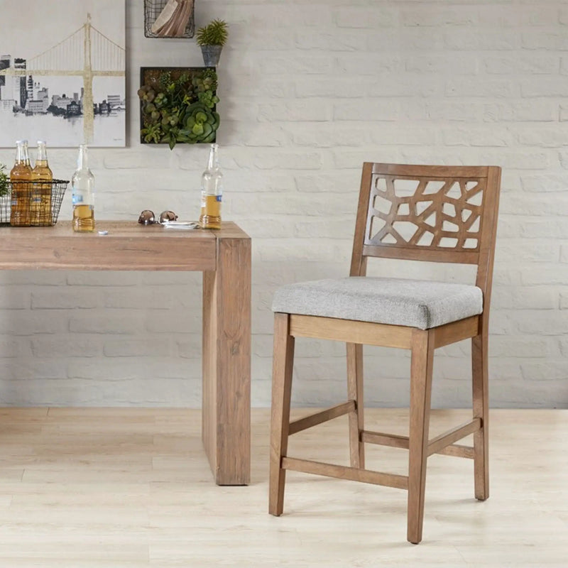 Counter Stool - Light Gray by Unique Piece Furniture