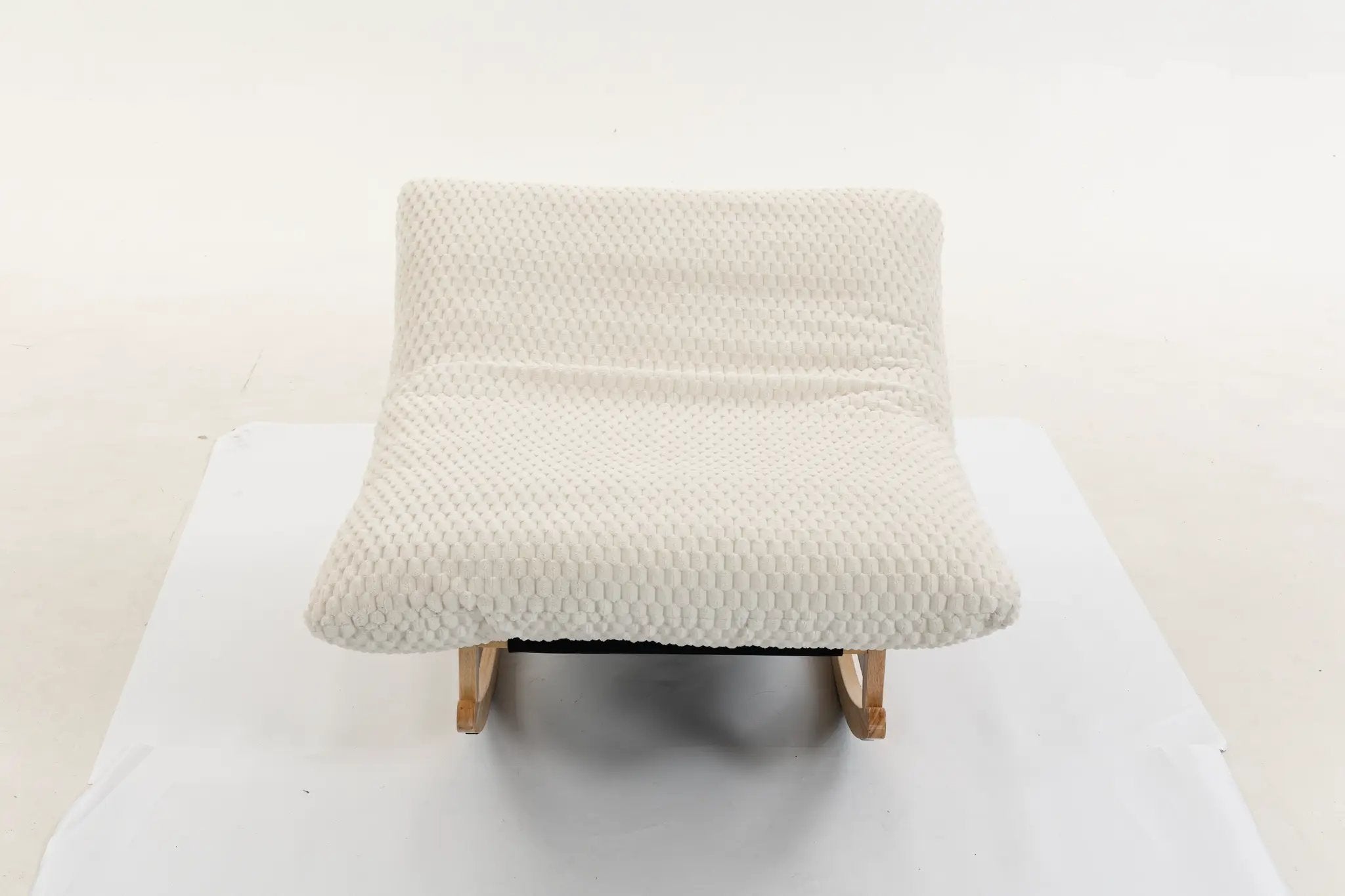 Bean Bag Rocking Chair with Solid Wood Frame by HouseOfZazla