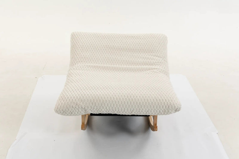 Bean Bag Rocking Chair with Solid Wood Frame by HouseOfZazla