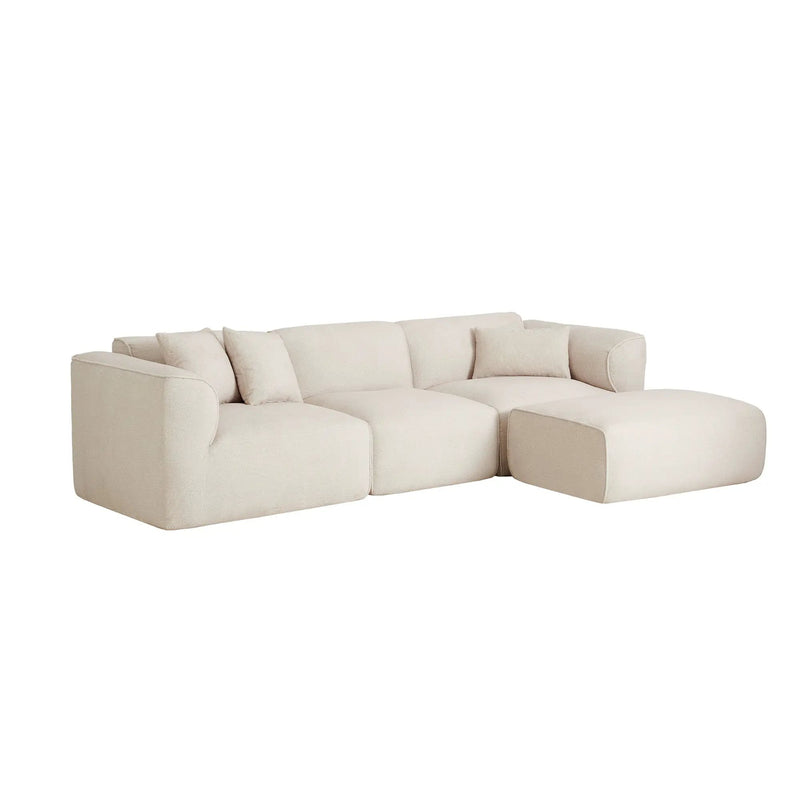 U_Style Luxury Living Room Double-Needle Cut Velvet Sofa by HouseOfZazla