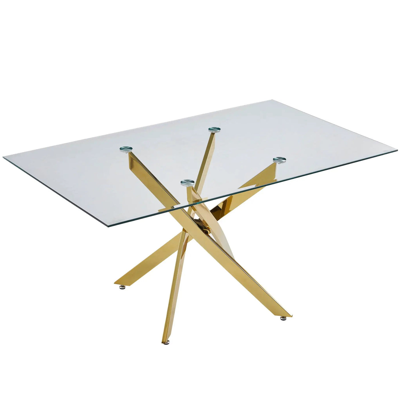 Modern Rectangular Table For Dining Room by HouseOfZazla