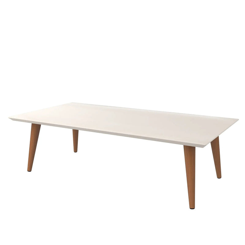 Utopia - Lacquered Coffee Table - Off White by HouseOfZazla
