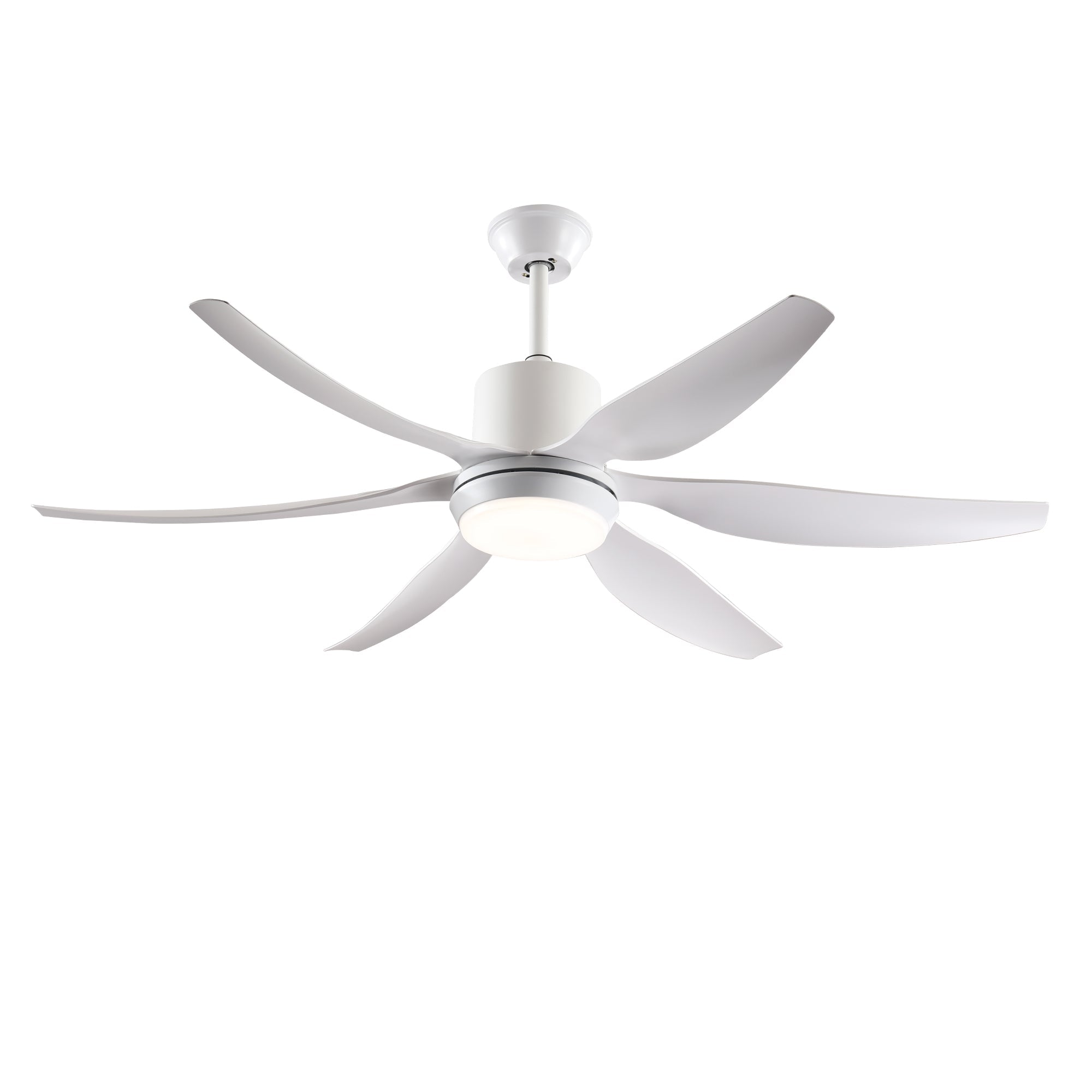 6 PCS ABS Blades 56" Ceiling Fan With Light Kit by HouseOfZazla