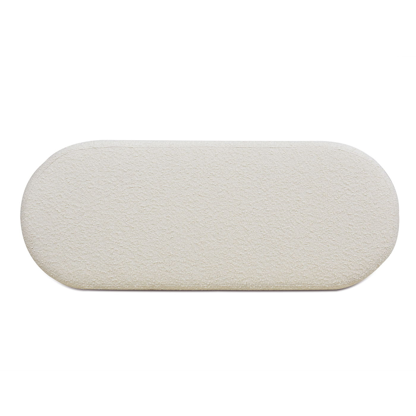 Fuji - Upholstered Oval Storage Bench by HouseOfZazla