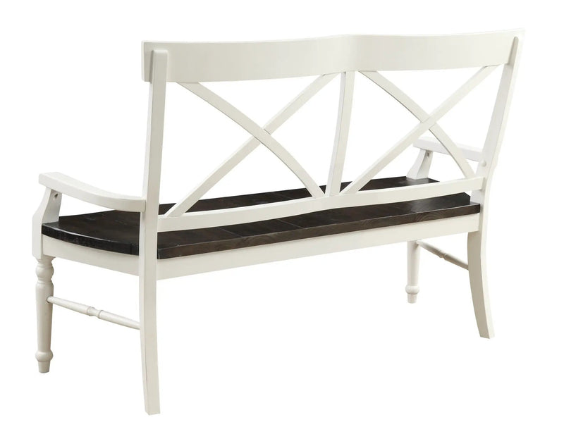 Mountina - Bench - Brown / White by HouseOfZazla