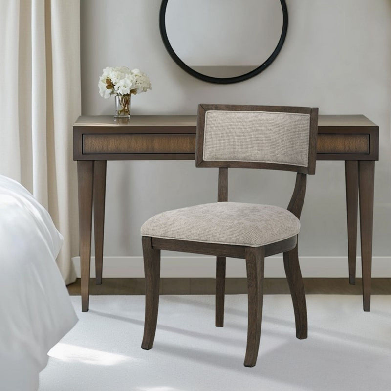 Marie - Upholstered Dining Chair (Set of 2) - Beige by HouseOfZazla