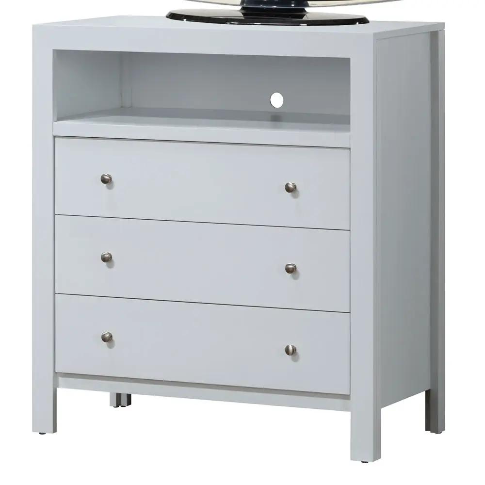 Elegant Transitional Media Chest by HouseOfZazla