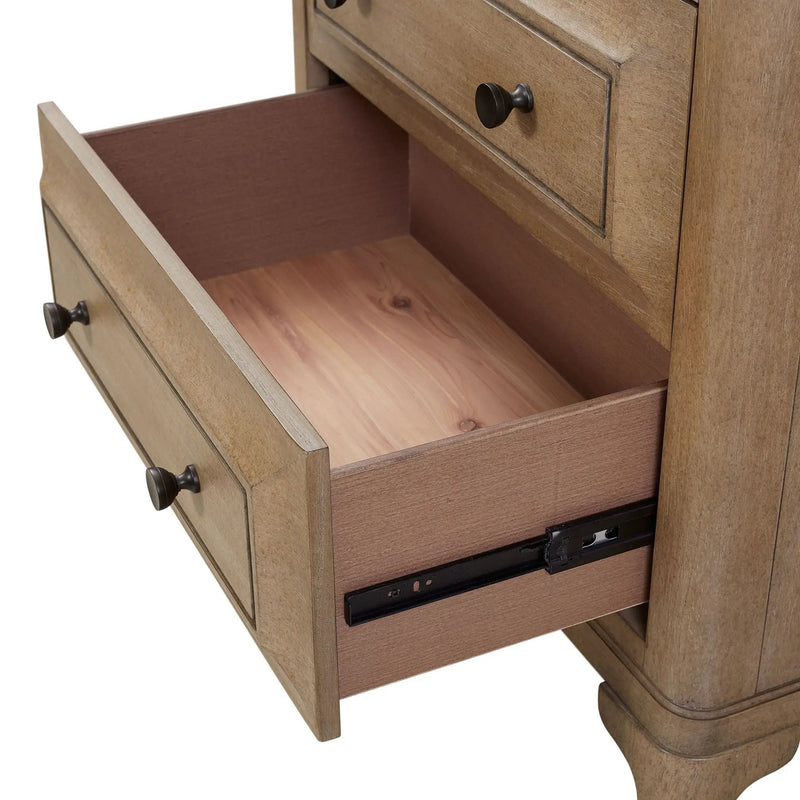 2 Drawer Nightstand - Sand by Unique Piece Furniture