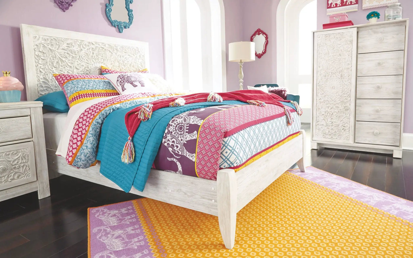 Paxberry - Youth Panel Headboard by Unique Piece Furniture