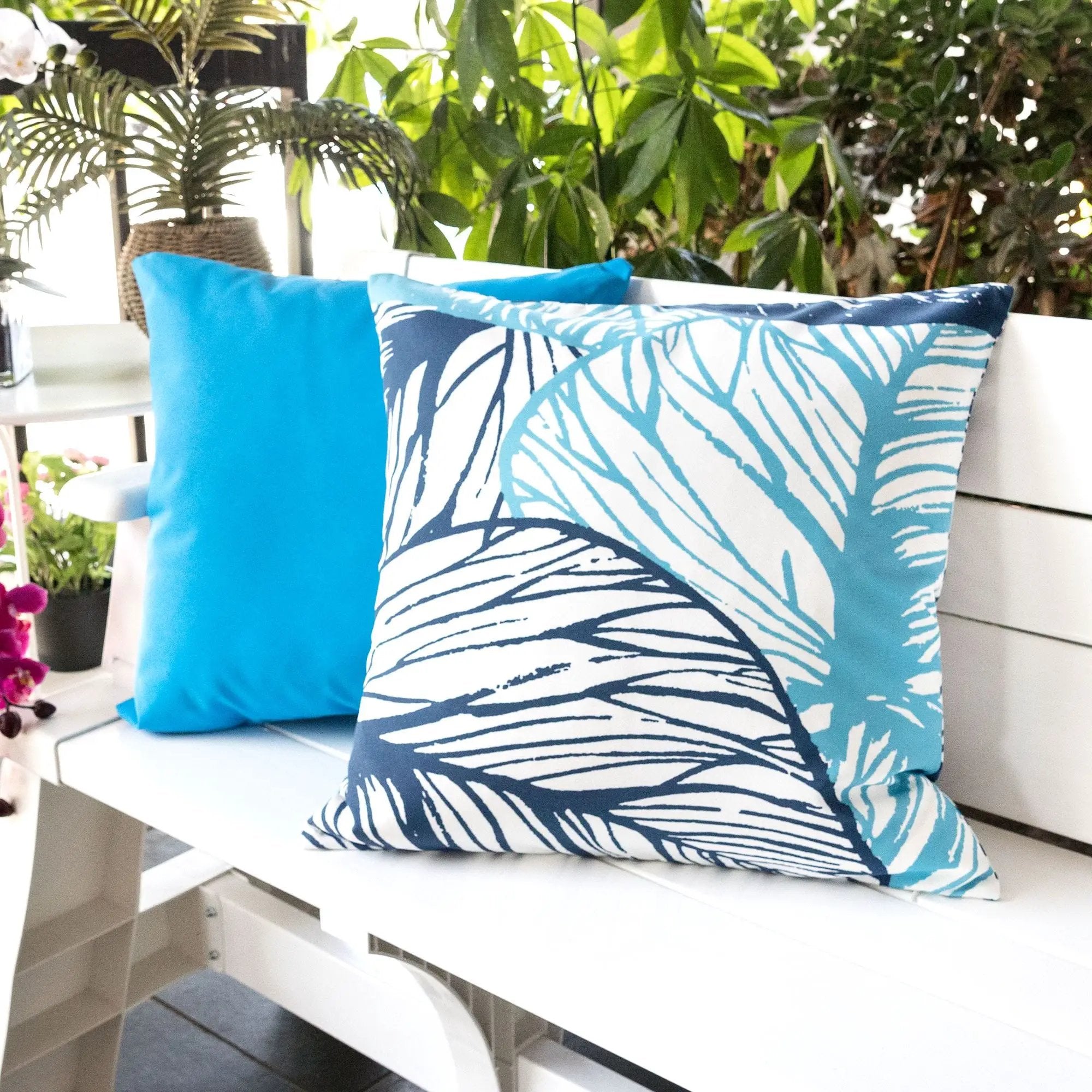Leaf Vein - Outdoor & Indoor Set of 2 by HouseOfZazla