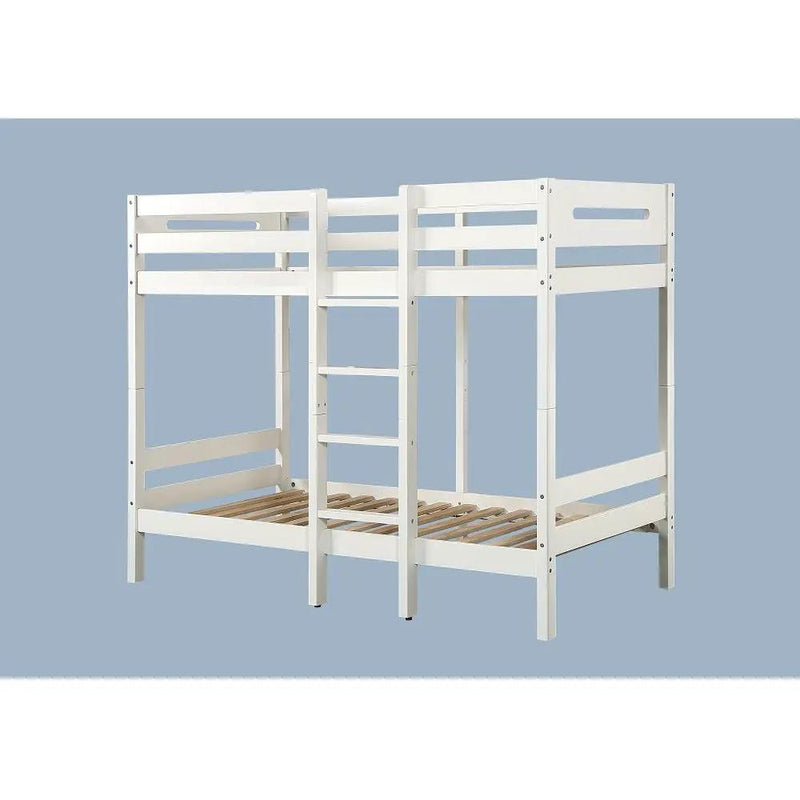 Esin - Twin Over Twin Bunk Bed - White by Unique Piece Furniture
