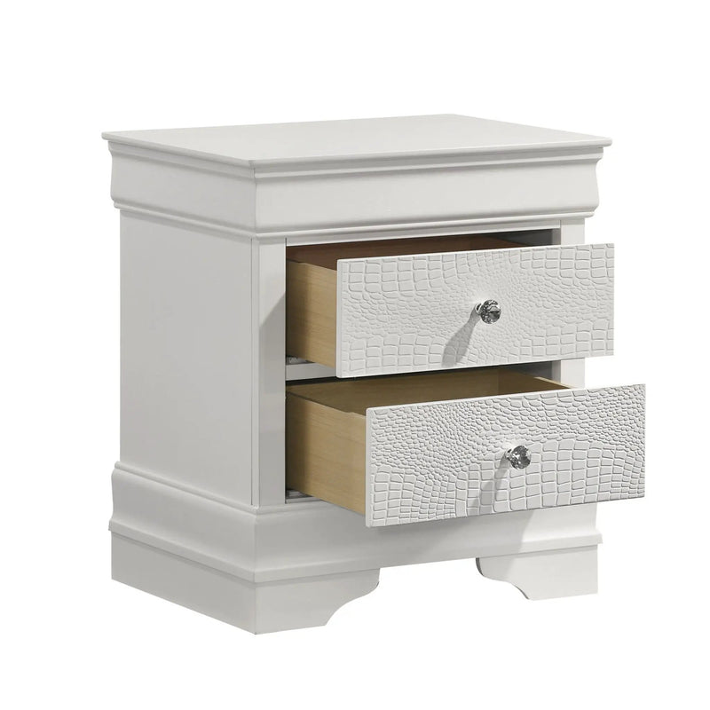 Blaze - 2 Drawer Modern Nightstand by HouseOfZazla