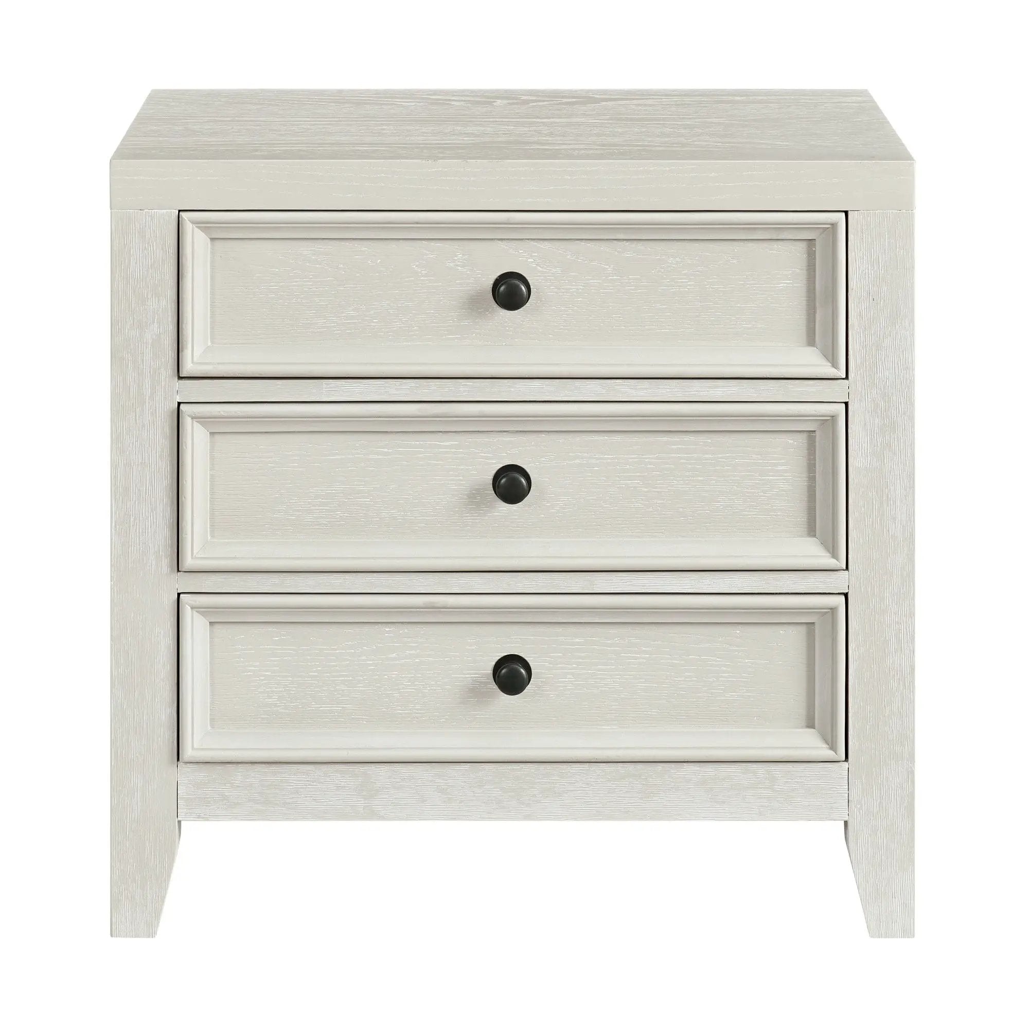 3 Drawer Nightstand With USB Charging Port by HouseOfZazla