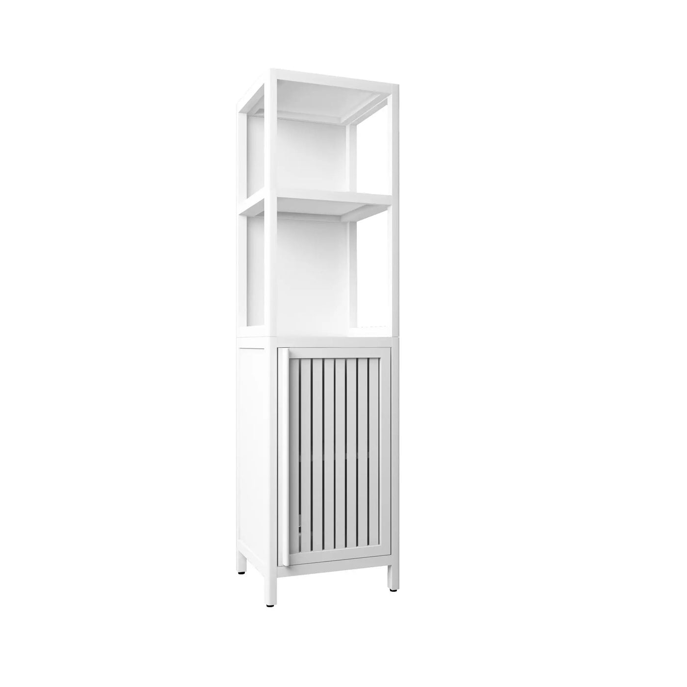 Storage Cabinet With Tall Tower, Multifunctional For Bathroom by Unique Piece Furniture