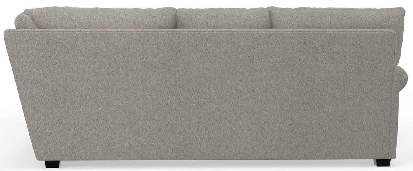 Livingston - Sectional With Comfort Coil Seating, 40" Cocktail Ottoman And Accent Pillows Included by Unique Piece Furniture