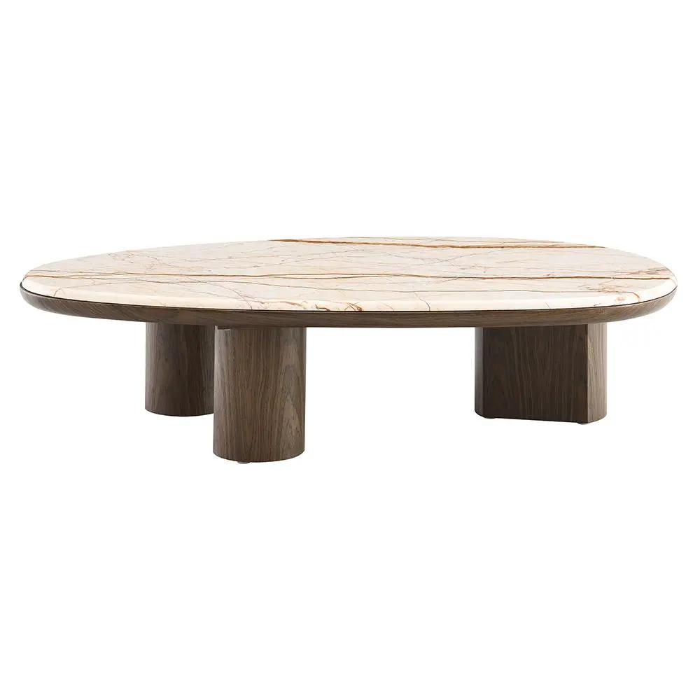 Haidar - Table With Marble Top by Unique Piece Furniture