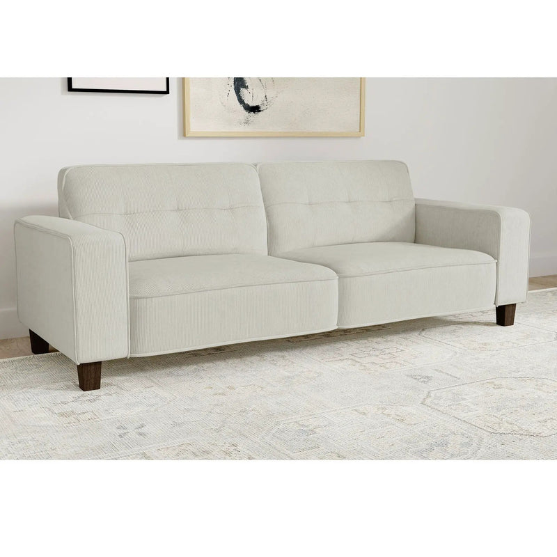 Evoke - Upholstered Tufted Sofa - Greige by HouseOfZazla