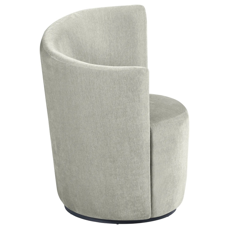 Kaylie - Upholstered Swivel Chair by HouseOfZazla