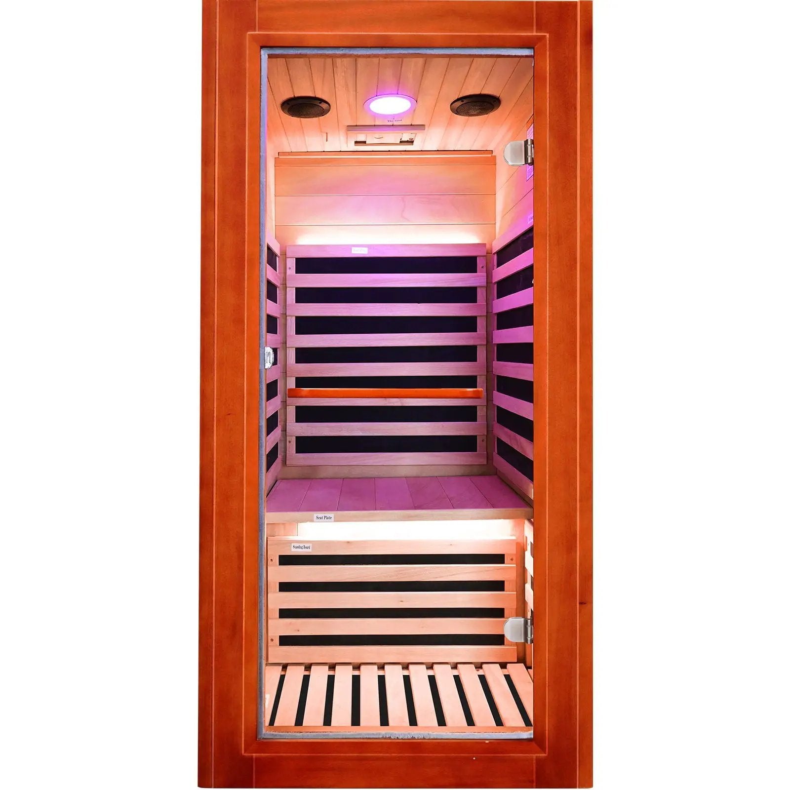Oguman - Infrared Sauna Room Single With Whole Body Heating - Natural by HouseOfZazla