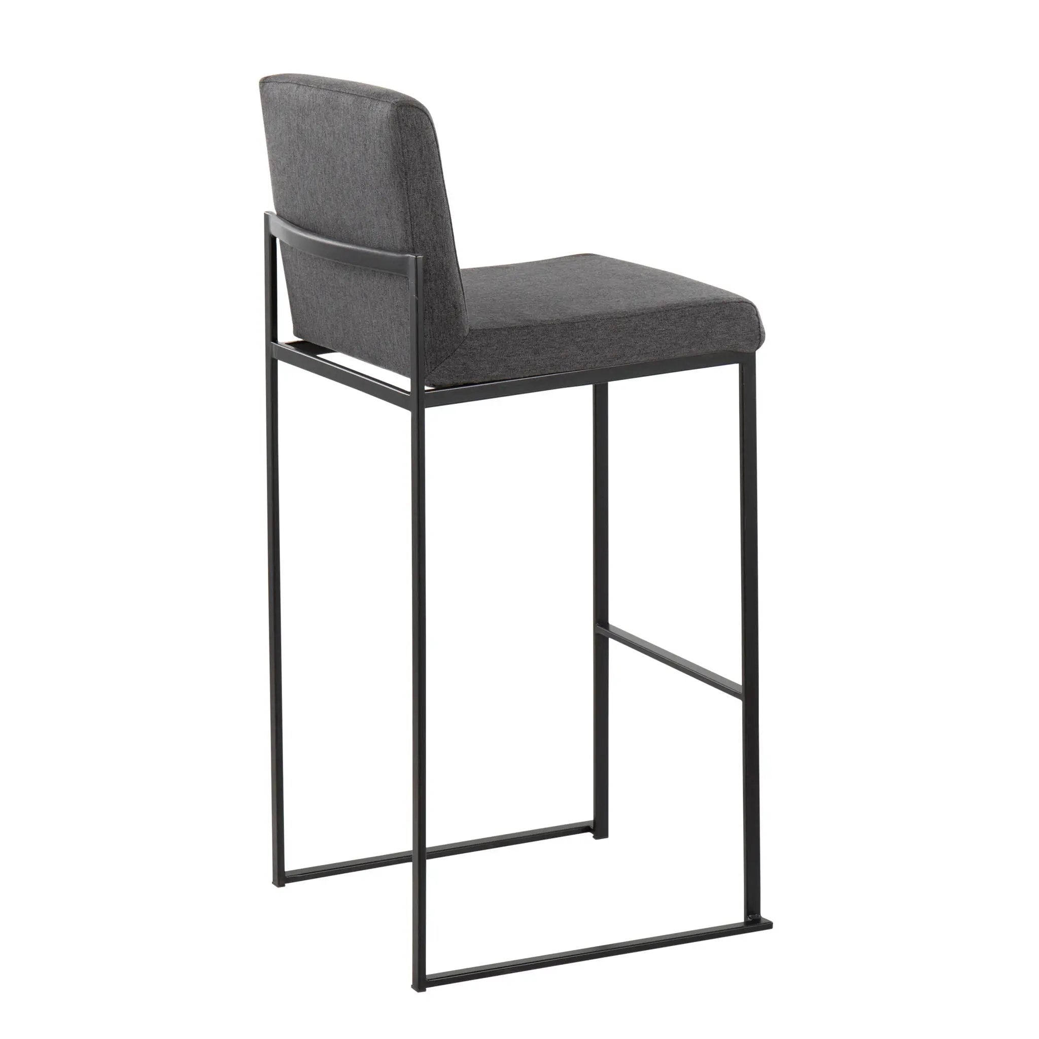 Fuji - Contemporary High Back Barstool Elegant Design by Unique Piece Furniture