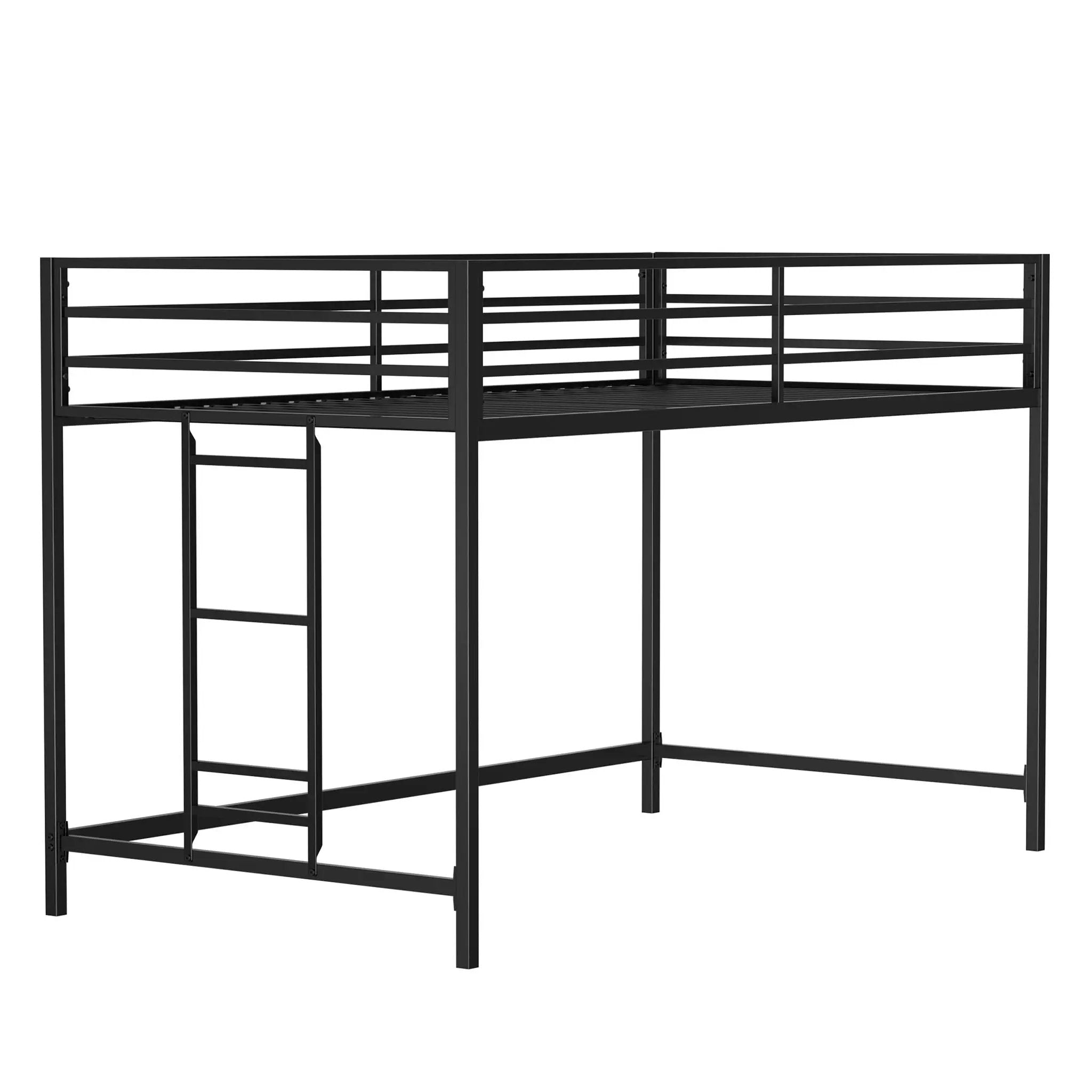 Adam - Twin Loft Bunk - Black by Unique Piece Furniture