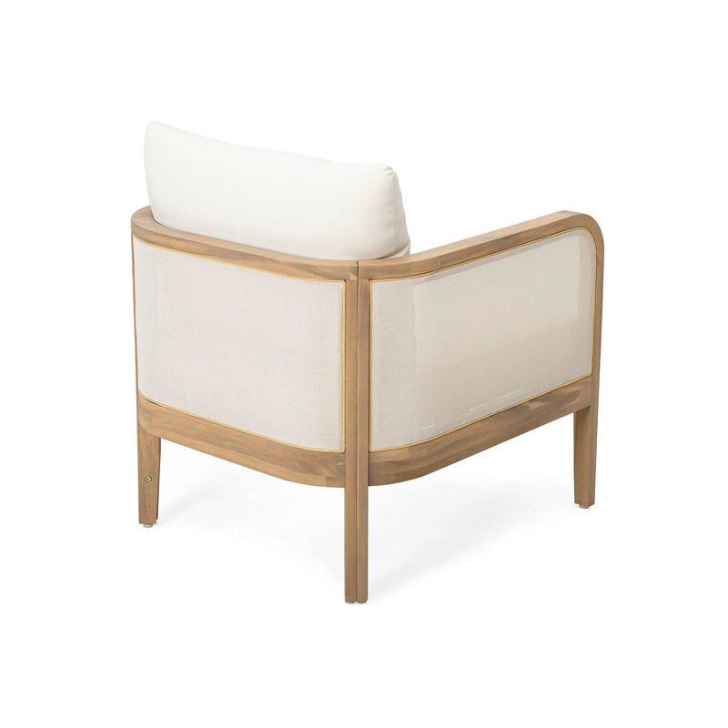 Outdoor Acacia Wood Patio Club Chair by HouseOfZazla