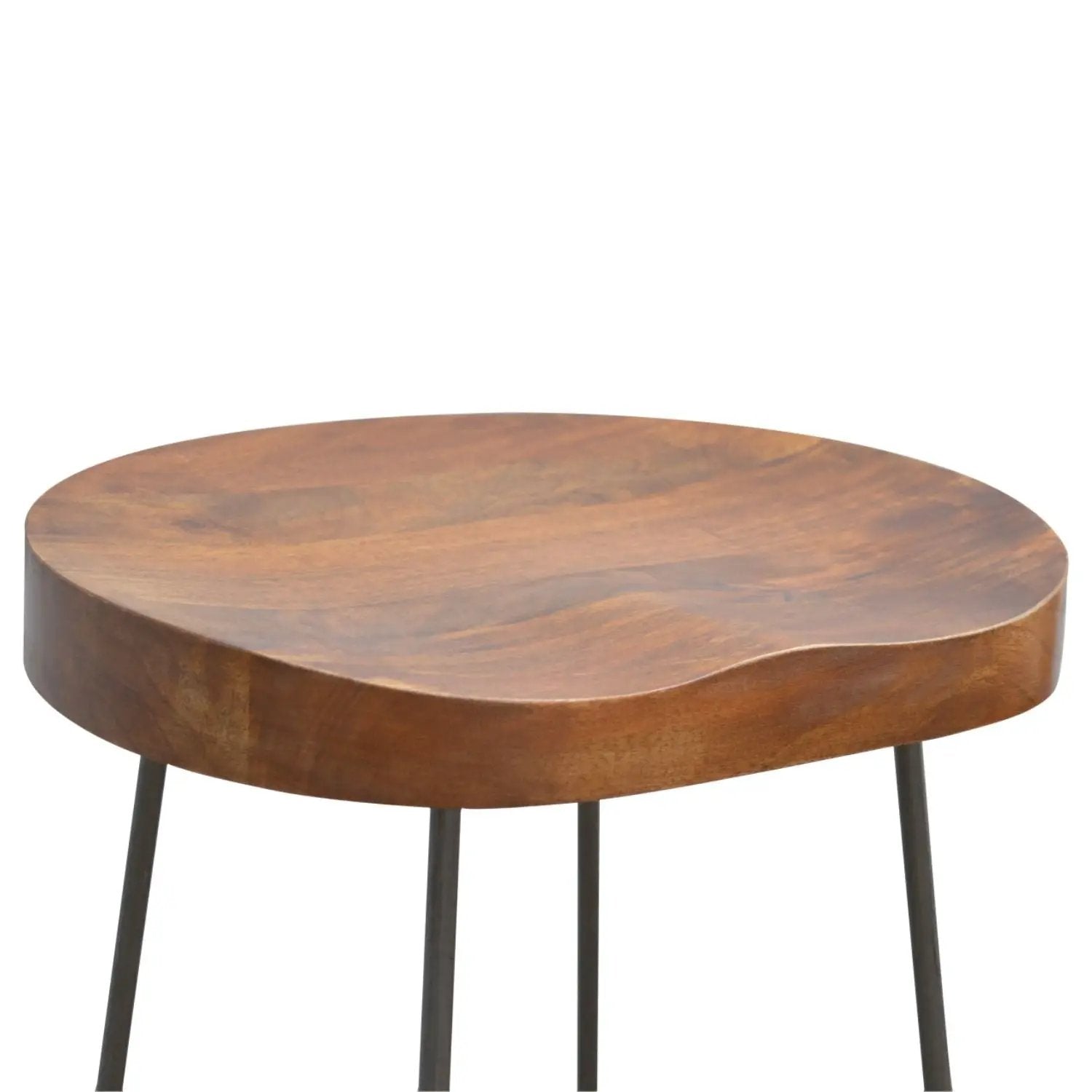 Chunky Bar Stool - Chestnut by HouseOfZazla