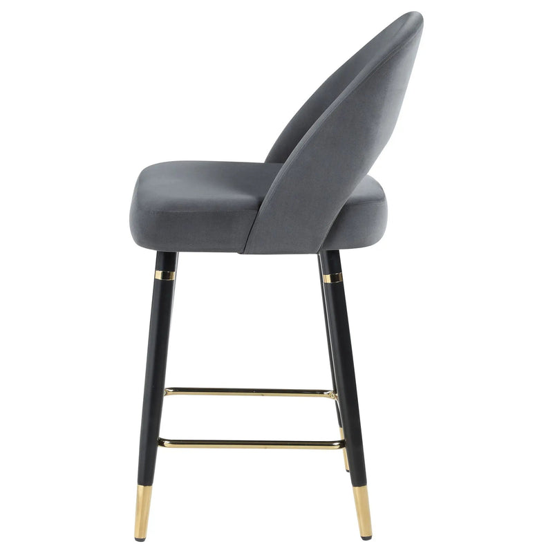 Open Back Counter Height Stools (Set of 2)