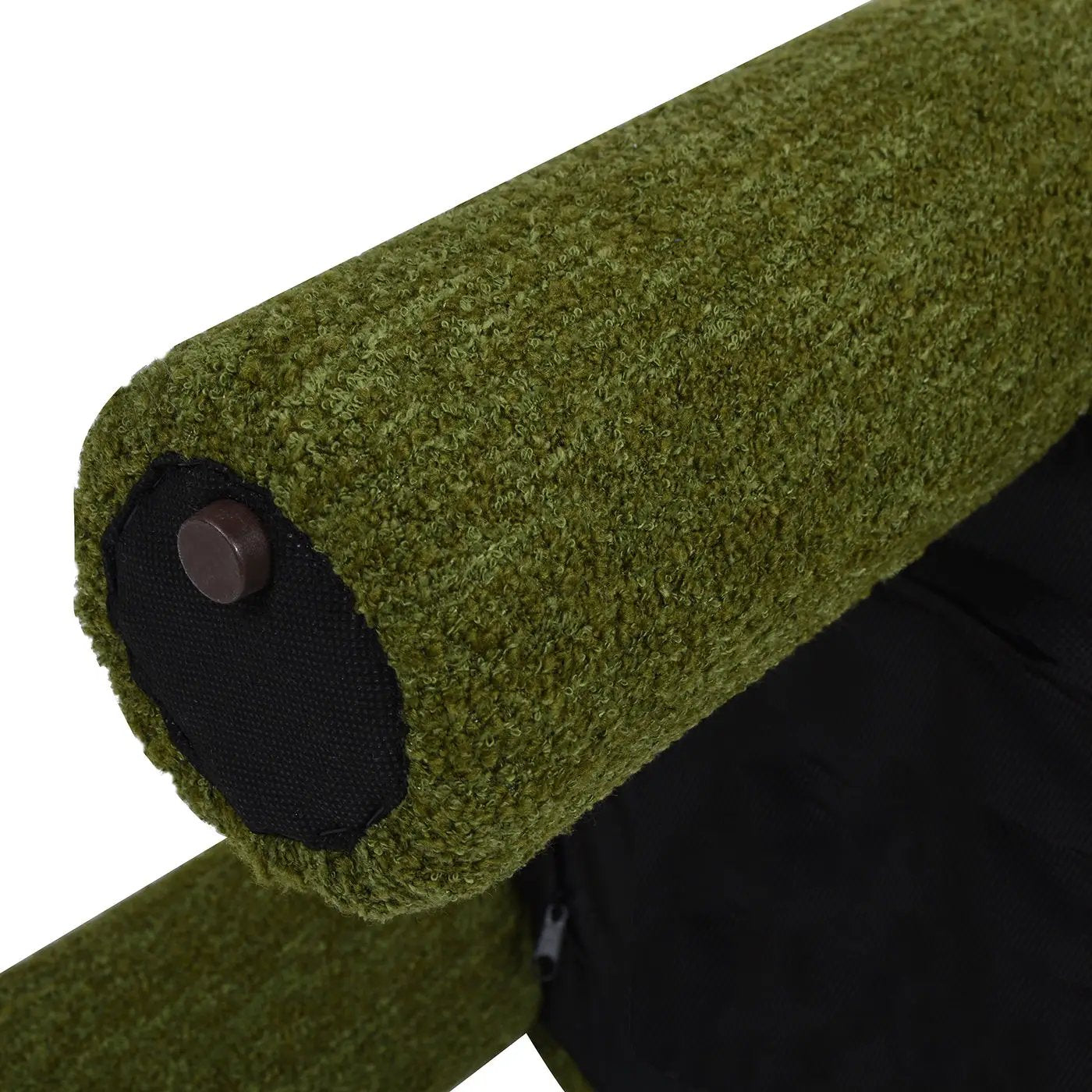 Hugo - Round Fully Upholstered Ottoman by Unique Piece Furniture