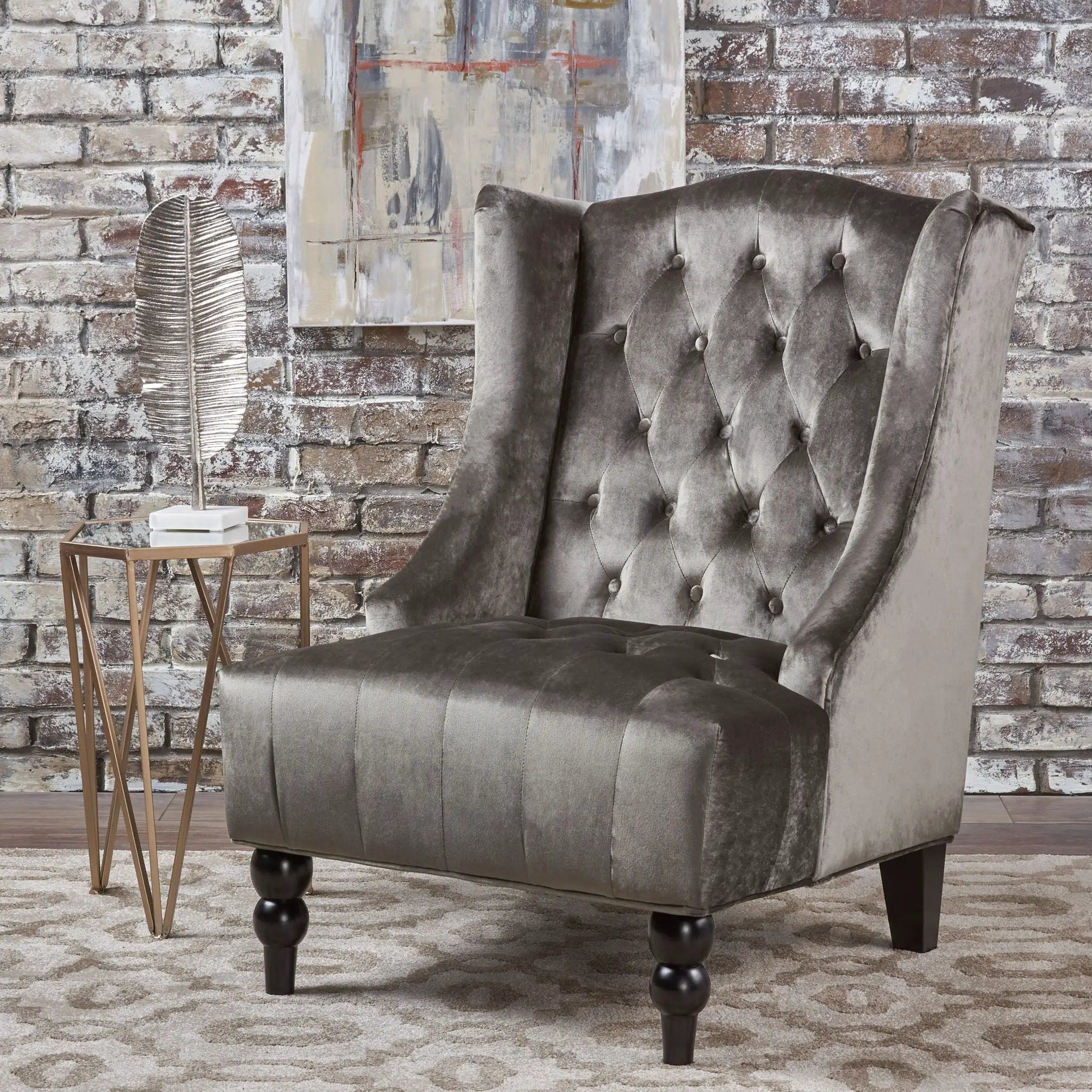 Toddman Hi-Back Club Chair With Elegant Design by HouseOfZazla