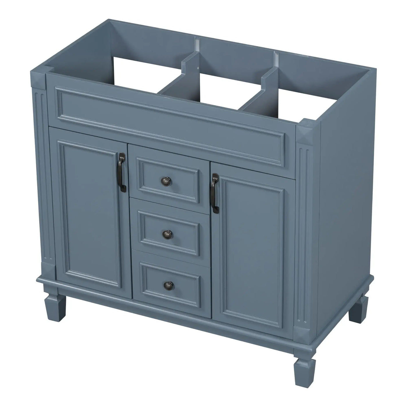 Bathroom Vanity Cabinet With 2 Soft Closing Doors And 2 Drawers by Unique Piece Furniture