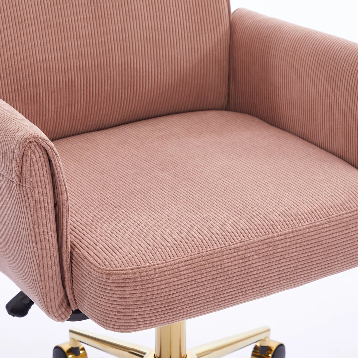 Mid-Back Liftable Office Chair in Light Pink by HouseOfZazla
