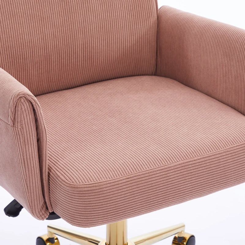 Mid-Back Liftable Office Chair in Light Pink by HouseOfZazla