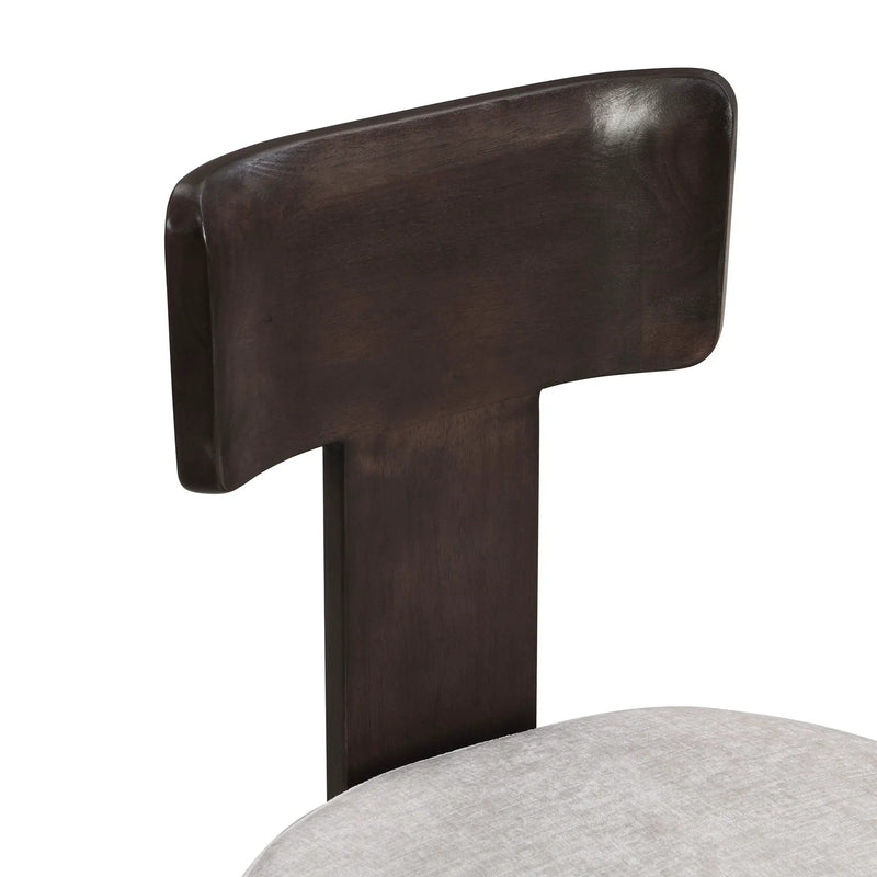 Upholstered Dining Fabric Side Chairs (Set of 2)