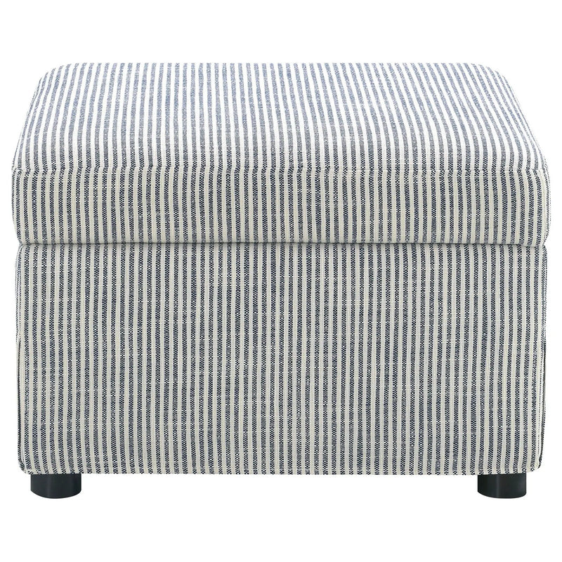 Winter Upholstered Hydraulic Lift Top Storage Ottoman Grey by Unique Piece Furniture