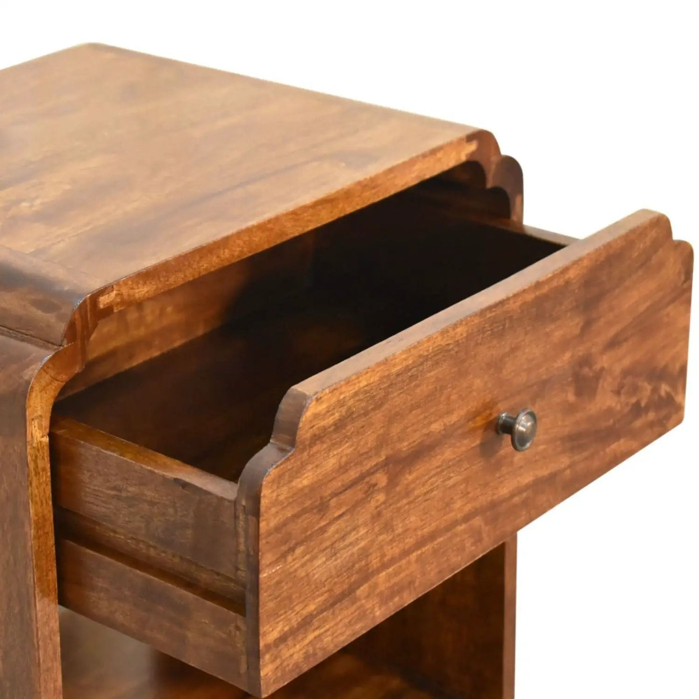 Newton - Nightstand With A Drawer And Open Shelf by Unique Piece Furniture
