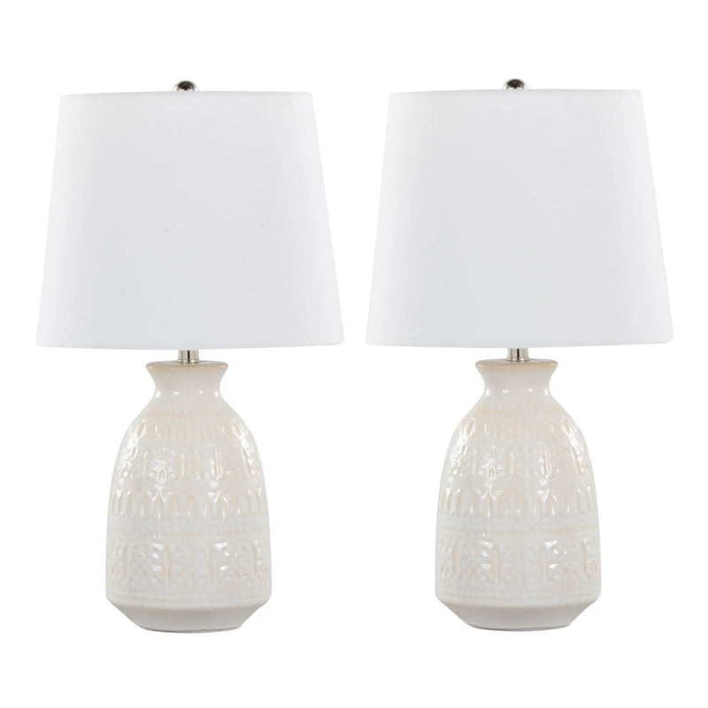 Claudia - Contemporary Lamp (Set of 2) by HouseOfZazla