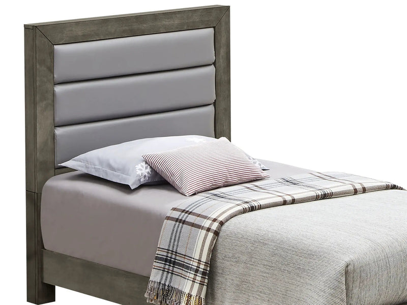 Transitional Modern Design Bed by Unique Piece Furniture