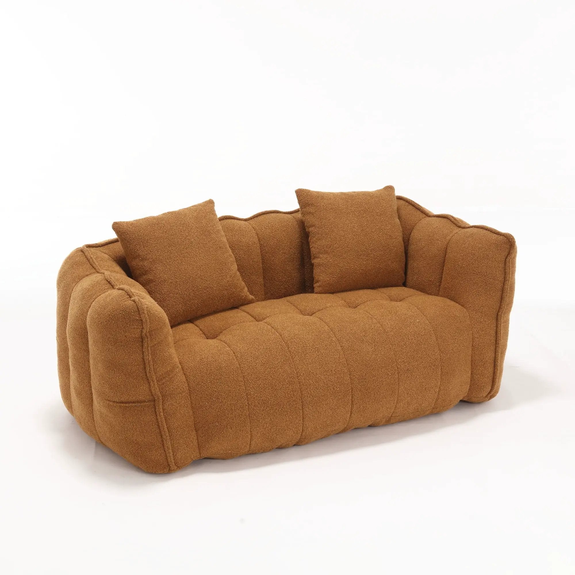 Cozy Beanbag Chair With High Resilience Foam Core For 2 by HouseOfZazla