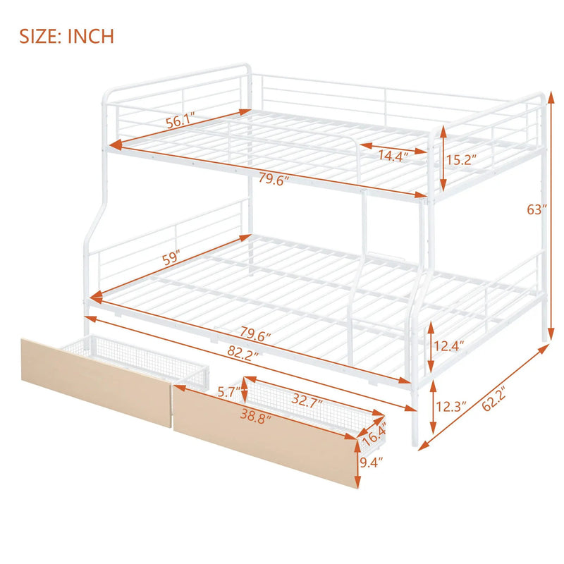 Contemporary Bunk Bed by Unique Piece Furniture