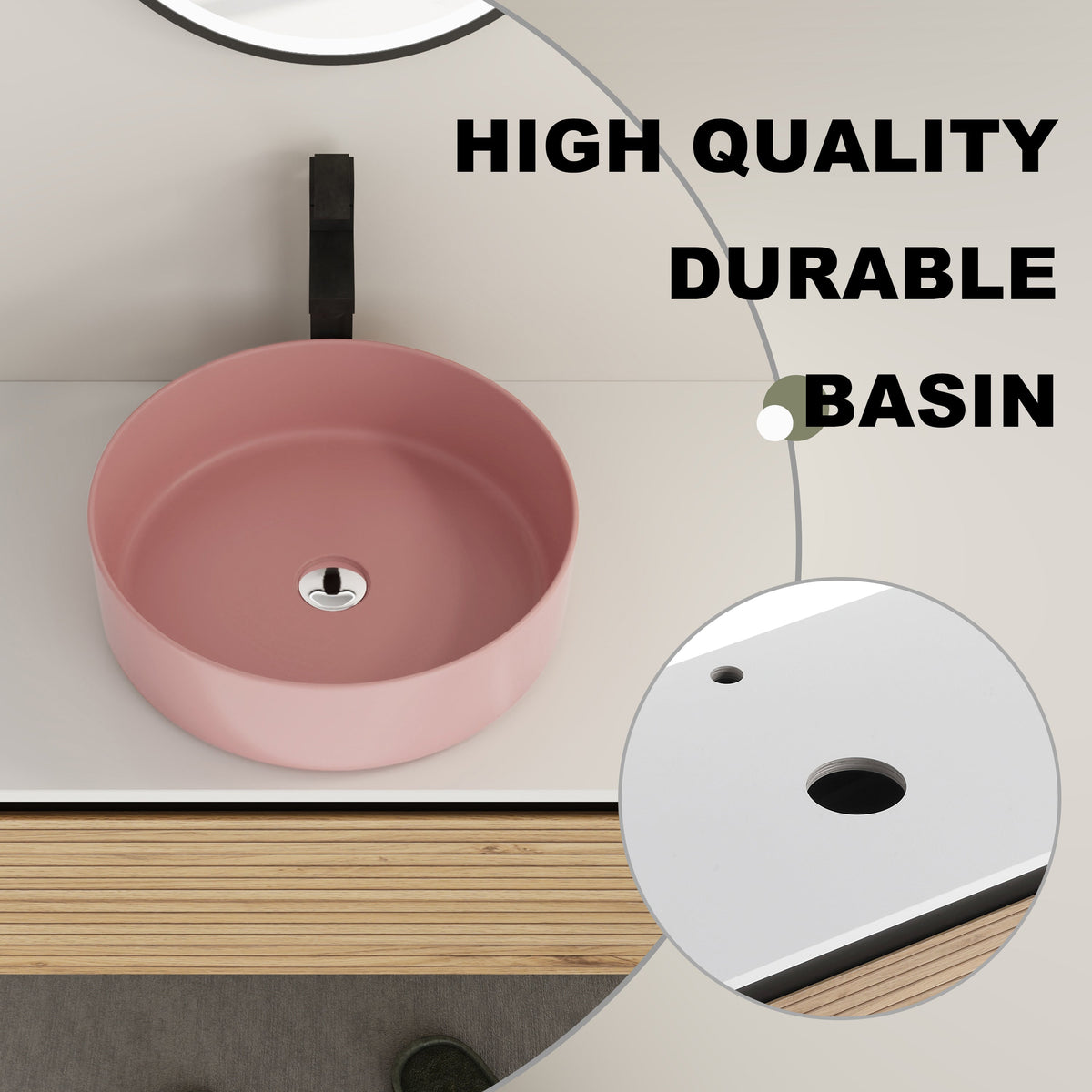 36" Wall-Mounted Bathroom Vanity with Sink Combo, photo 7 of 10