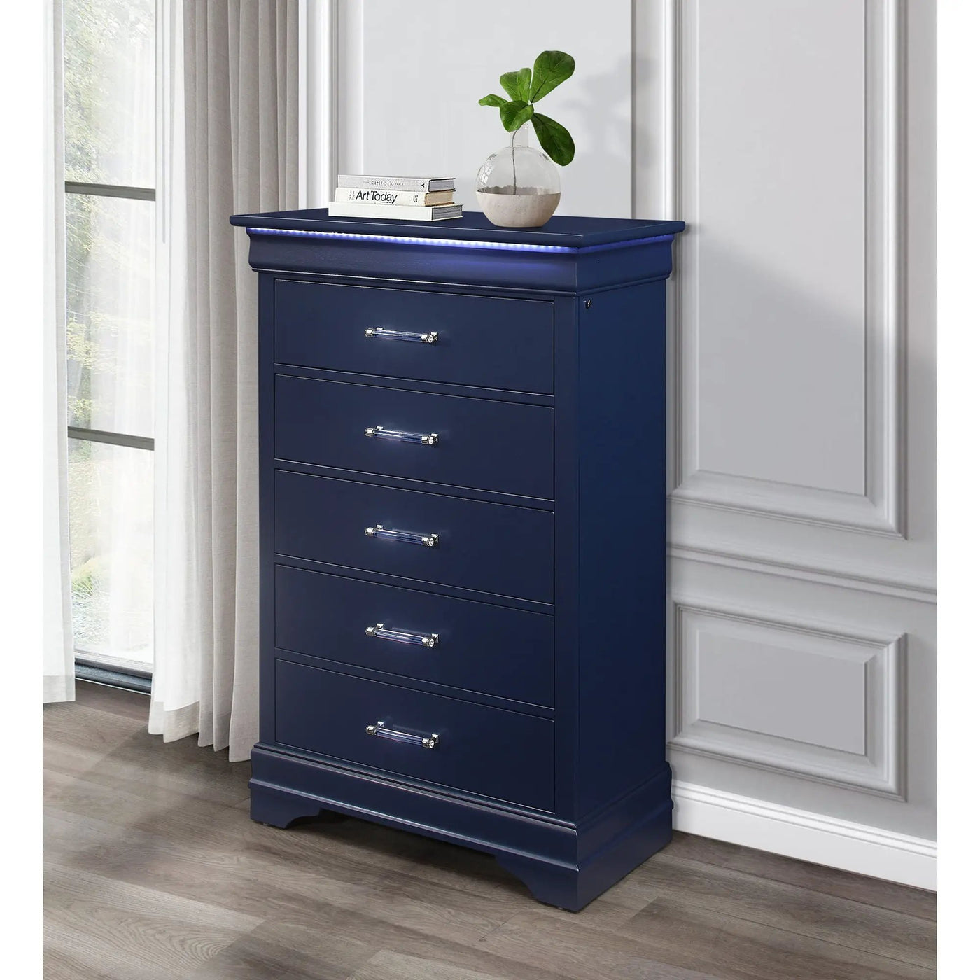 Charlston - Chest With LED by Unique Piece Furniture