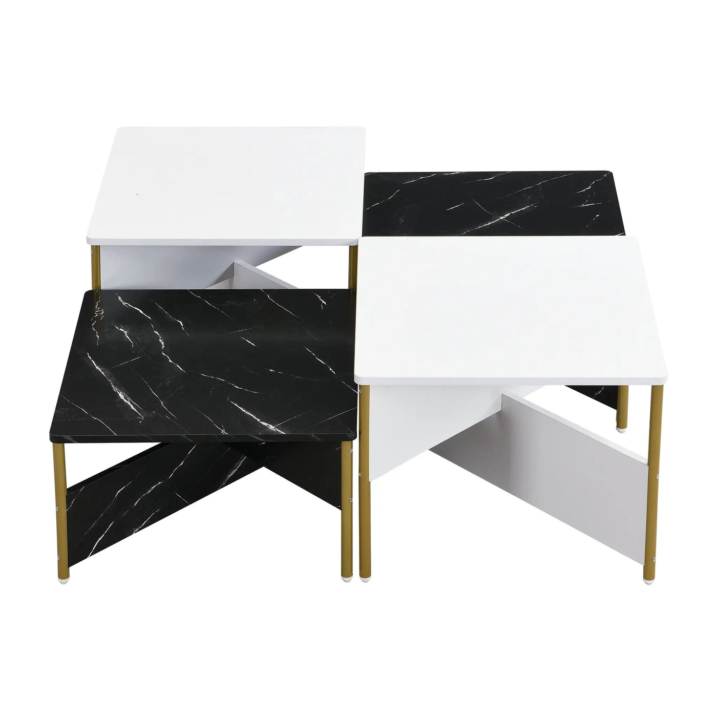 Modern Nesting Coffee Tables Set of 4 by HouseOfZazla