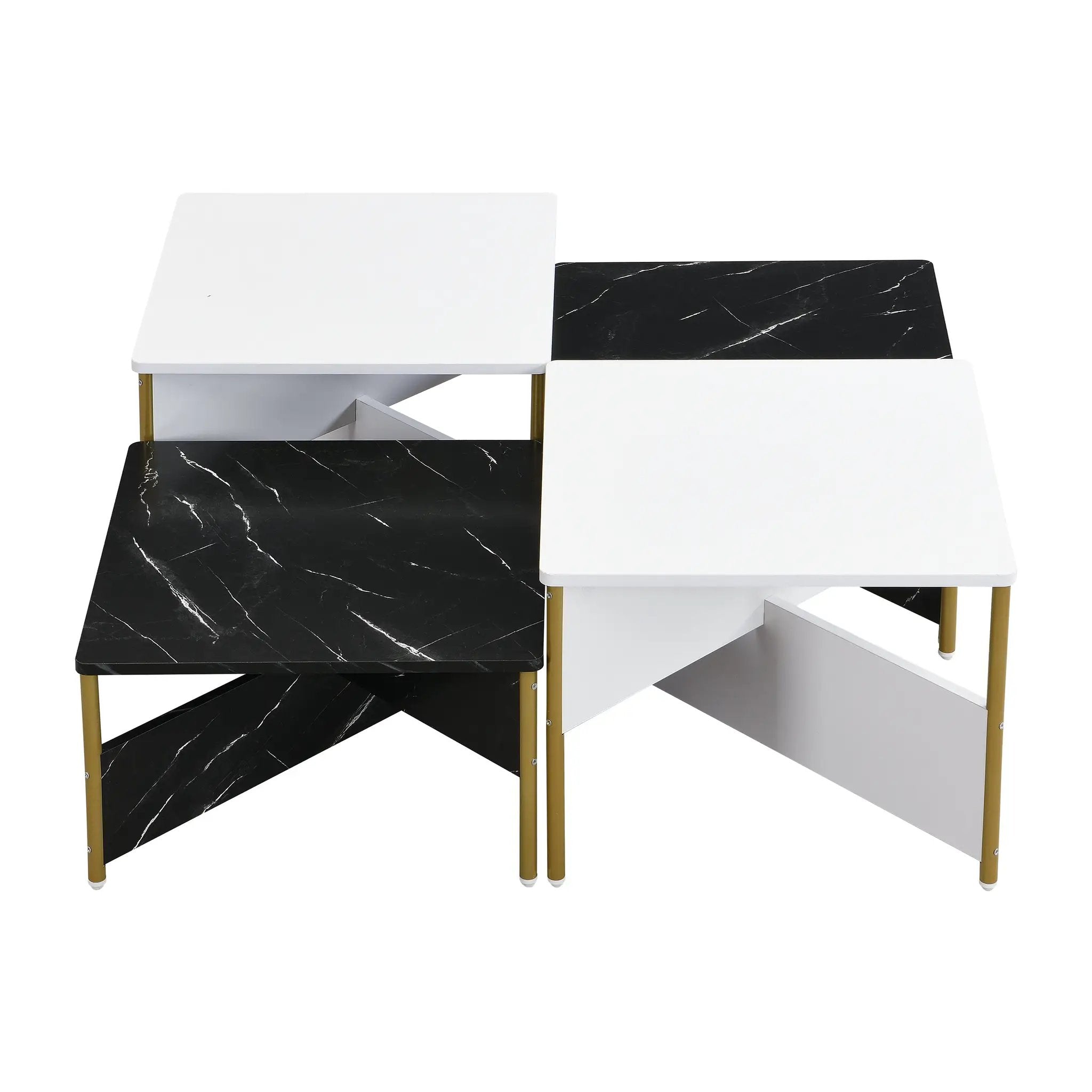 Modern Nesting Coffee Tables Set of 4 by HouseOfZazla
