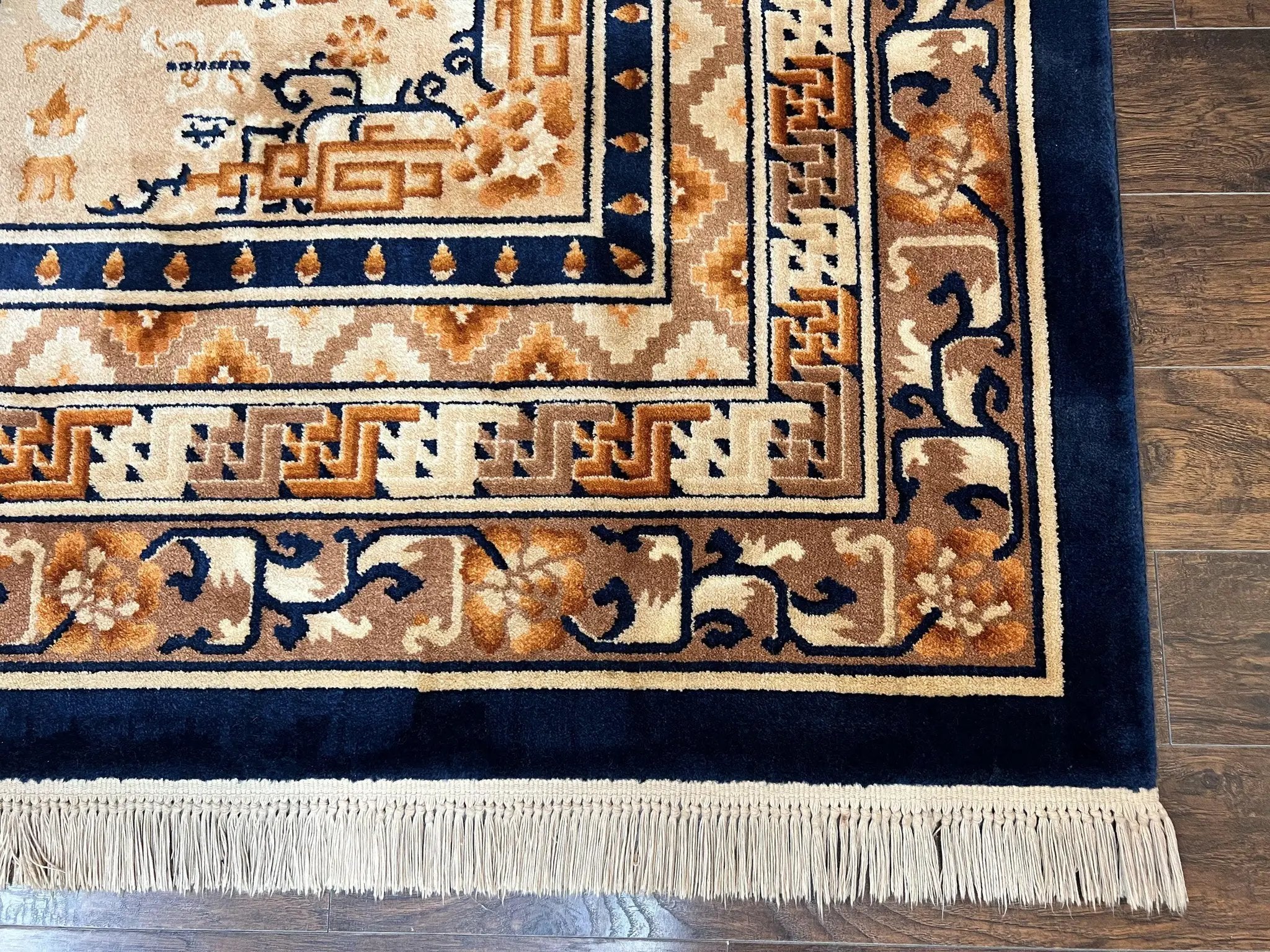 Karastan Rug 8.8 x 12, Cathay Medallion #727, Wool Karastan Carpet, Original Collection 700 Series, Discontinued, Vintage Karastan Area Rug by Jewel Rugs