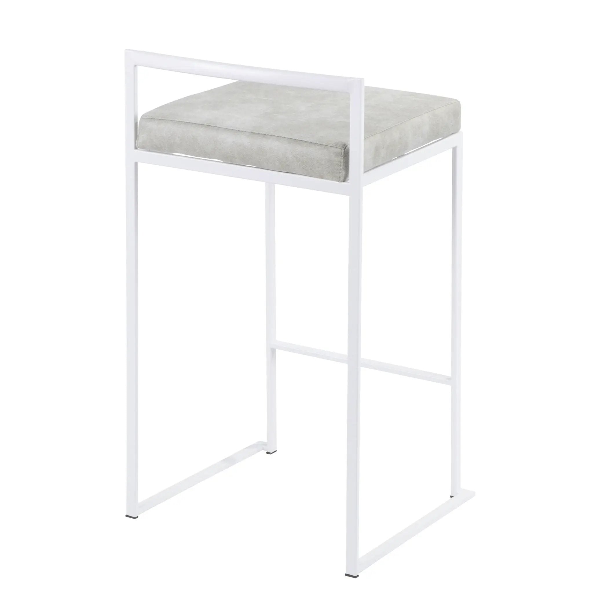 Fuji - Simple Elegance, Contemporary Stackable Counter Stool by HouseOfZazla