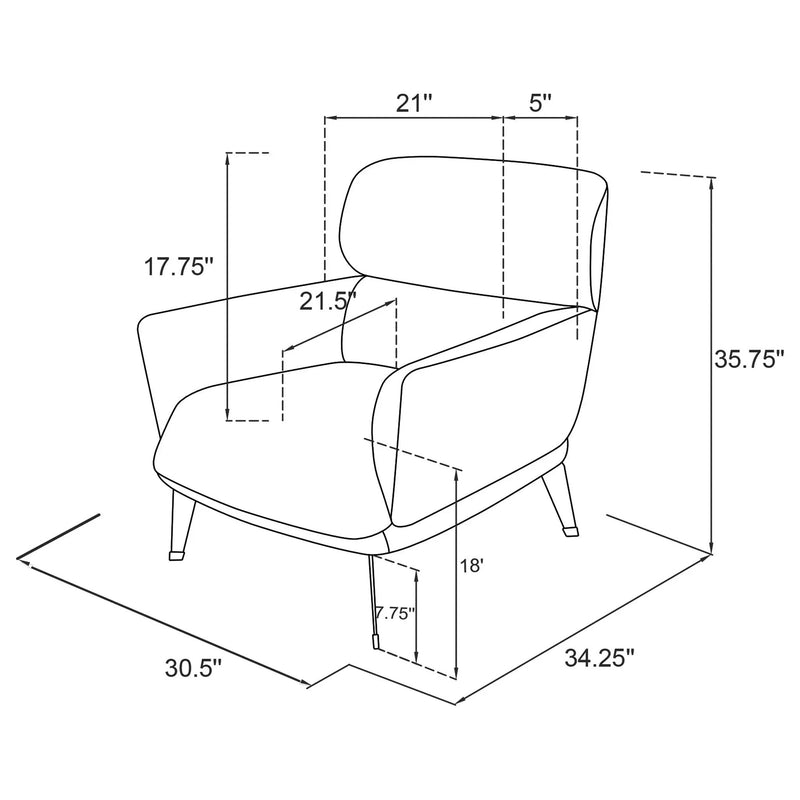 Fitzgerald - Accent Chair by HouseOfZazla
